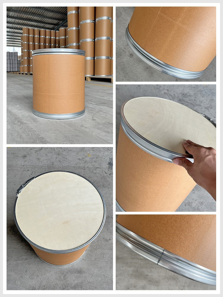 38φx42h Metal hoop kraft paperboard fiber drum