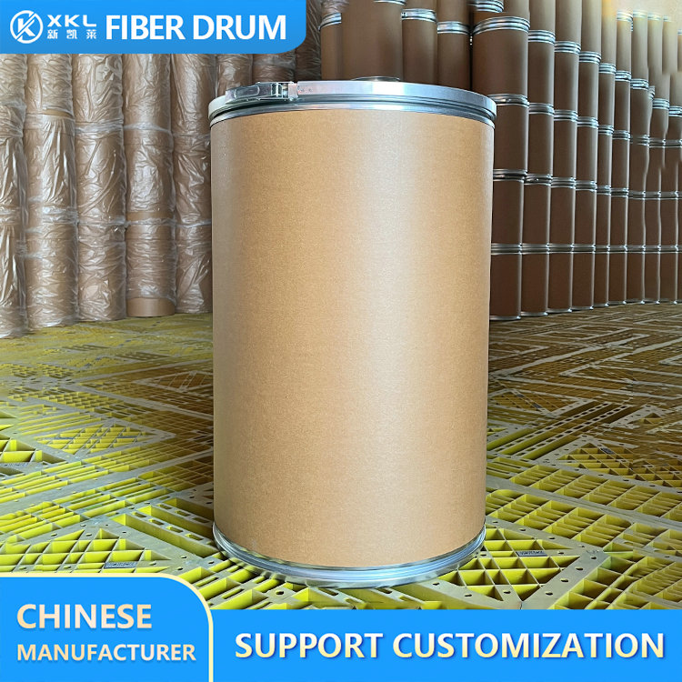 φ45xh70 Metal hoop kraft paperboard fiber drum