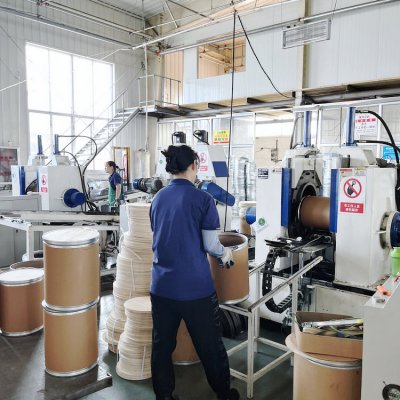 paperboard fiber drum production workshop