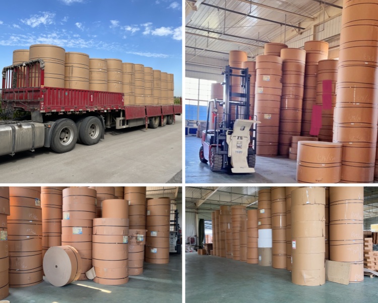 fiber drum raw material storage